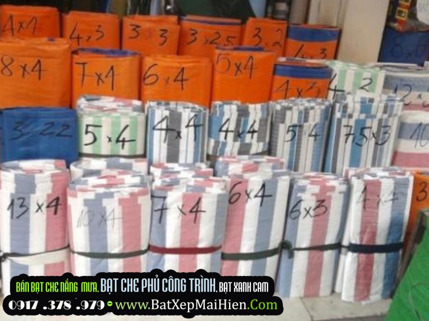 Bạt Xanh Cam Chính Hãng, Bạt Che Phủ Công Trình, Bạt Che Phủ Công Ty
