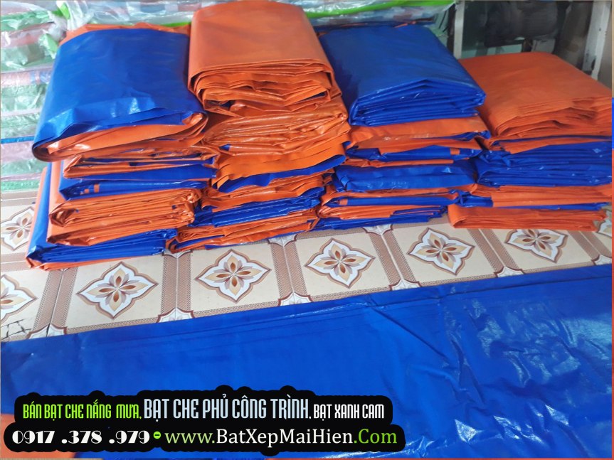 Bạt Xanh Cam Chính Hãng, Bạt Che Phủ Công Trình, Bạt Che Phủ Công Ty