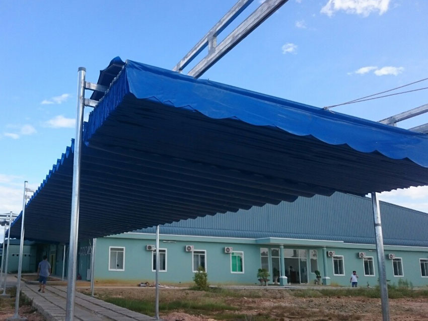 Cung Cấp Bạt Xếp Mái Hiên, Lắp Đặt Mái Hiên Mái Che Giá Rẻ Biên Hòa Bình Dương TPHCM