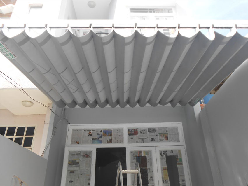 Cung Cấp Bạt Xếp Mái Hiên, Lắp Đặt Mái Hiên Mái Che Giá Rẻ Biên Hòa Bình Dương TPHCM