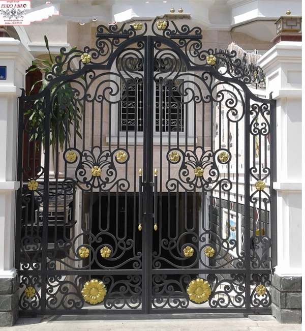 Top 40 mẫu cửa cổng sắt CNC mỹ thuật đẹp mới nhất hiện nay