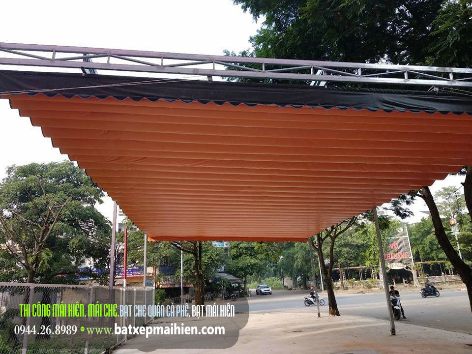 Mái Hiên Di Động Quán Cafe Cà Phê , Thi Công Lắp Đặt Báo Giá