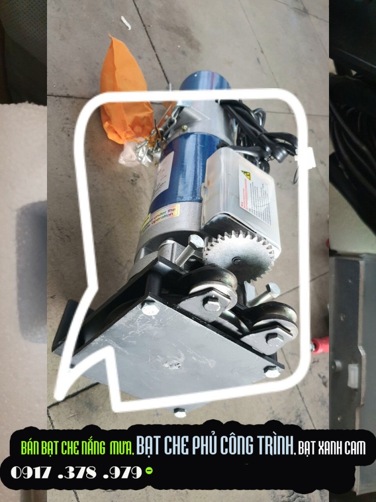 Cung cấp motor mái bạt cuốn mái bạt kéo xếp di động chính hãng Giá Rẻ