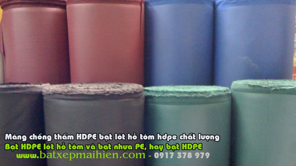 Bạt Nhựa HDPE Lót Ao Hồ Nuôi Tôm Cá, Bảng Giá Bạt Phủ Lót Ao Hồ Nuôi Thủy Sản, Bạt HPDE