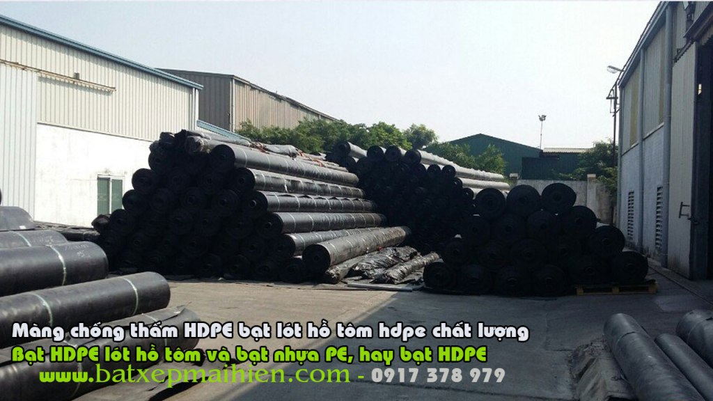 Bạt Nhựa HDPE Lót Ao Hồ Nuôi Tôm Cá, Bảng Giá Bạt Phủ Lót Ao Hồ Nuôi Thủy Sản, Bạt HPDE
