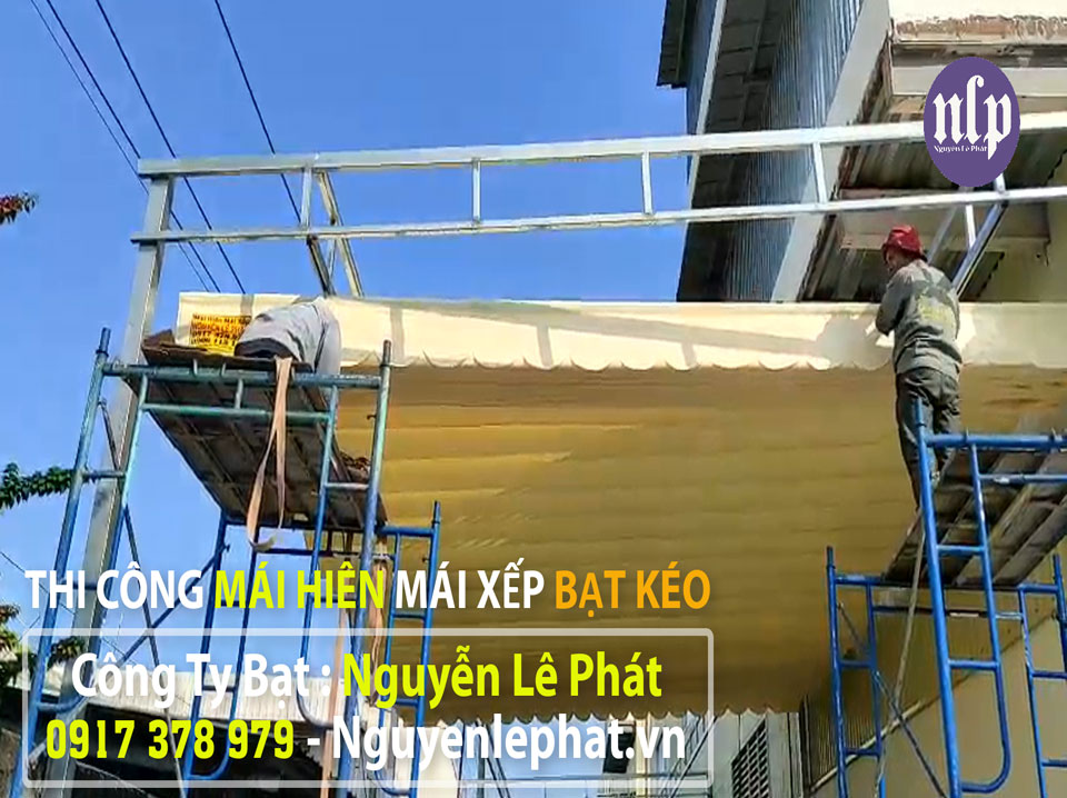 Đơn vị nhận thi công mái bạt xếp di động giá rẻ, nhận báo giá bạt mái xếp di động nhanh chóng 2021