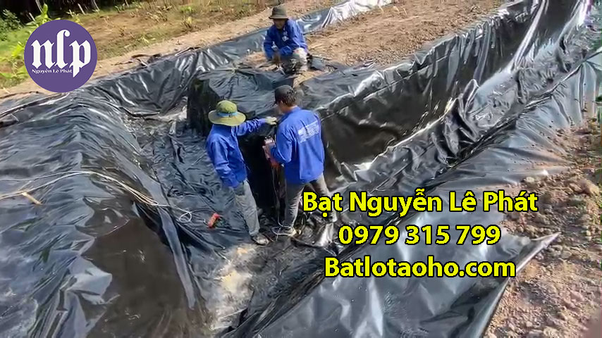 Bạt Lót Ao Hồ Nuôi Tôm Cá Tại Cần Giờ, Cần Giuộc TPHCM, Bạt HDPE Giá&nbsp;Rẻ