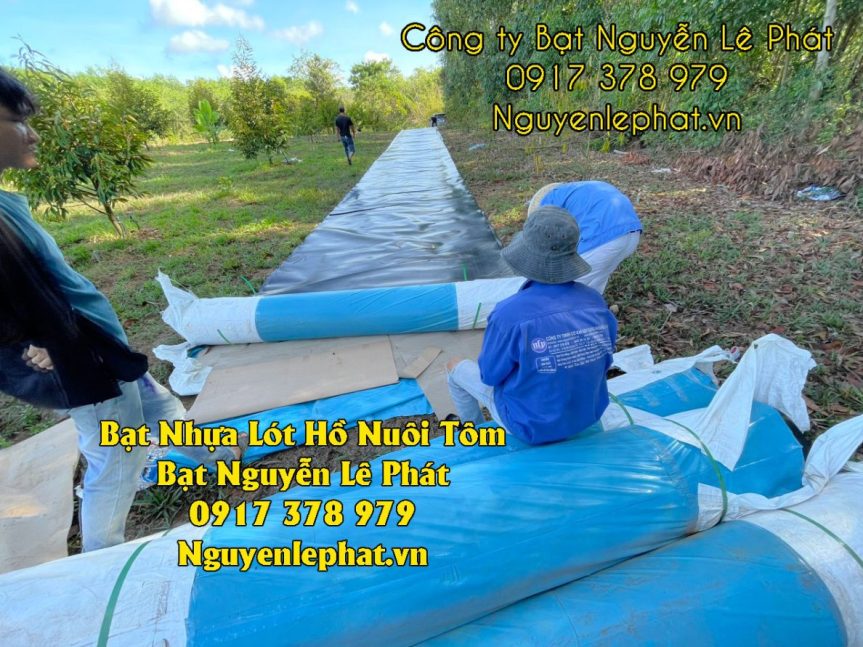 Bạt Nhựa HDPE Lót Ao Hồ Giá Rẻ, Thi Công Lót Bạt Ao&nbsp;Hồ